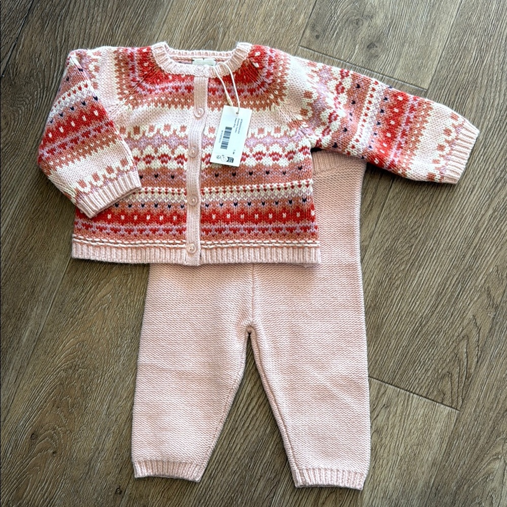 Bonton Pink and Red Kids Matching Set